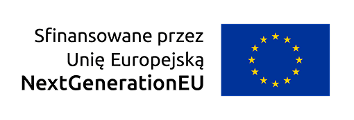 Logo Unii Europejskiej - sfinansowane przez Unię Europejską / NextGenerationEU