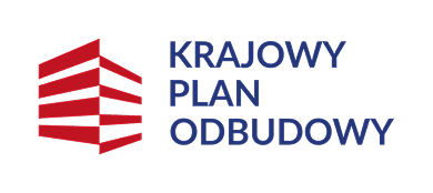 Logo Krajowego Planu Odbudowy
